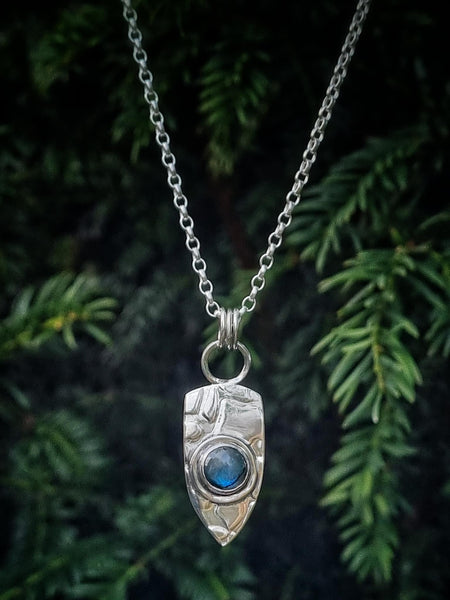 ***Pendant Only***Relic Pendant with Labradorite***If you would like to add a chain, please use the link in the description