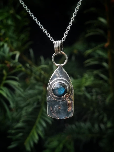 ***Pendant Only*** Relic Pendant with Labradorite***If you would like a chain, please use the link in the description