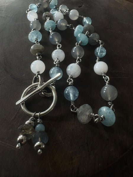 Viking Skies Beaded Necklace