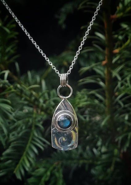 ***Pendant Only*** Relic Pendant with Labradorite***If you would like a chain, please use the link in the description