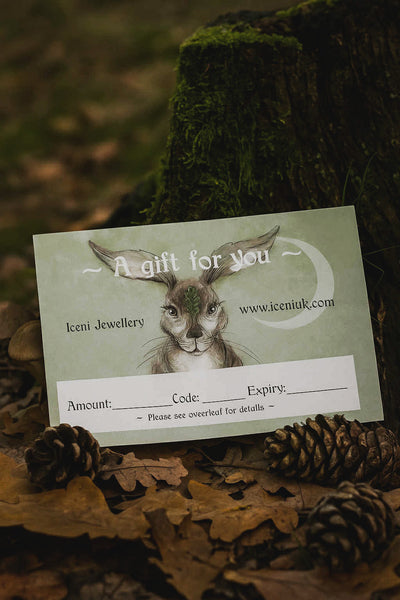 Iceni Gift Voucher from £10 - £300