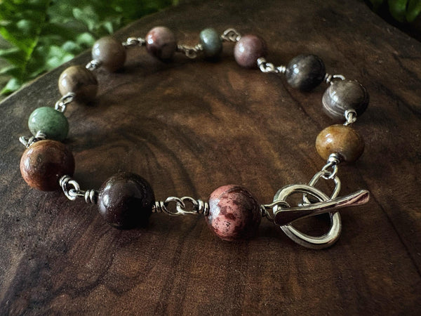 Tree Lore - Jasper & Agate Bracelet - NO TOKYN